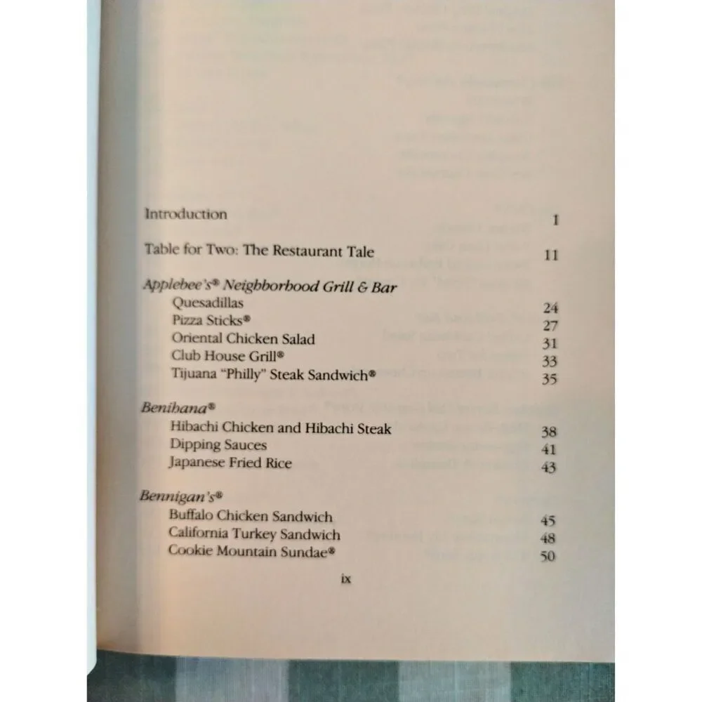 Top Secret Restaurant Recipes (1997)